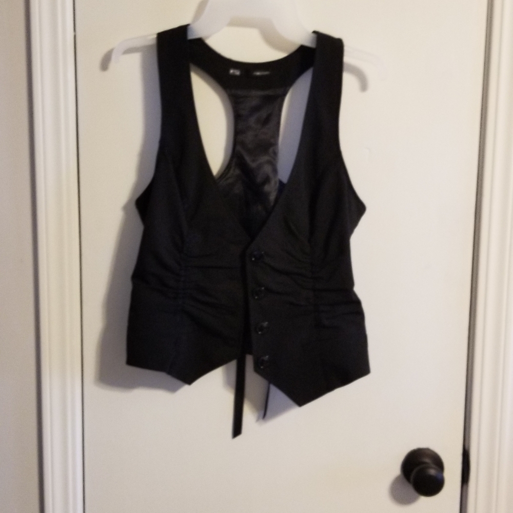 Maurices black vest